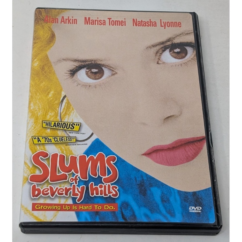 Slums of Beverly Hills DVD 1998 Comedy Drama Widescreen Natasha Lyonne